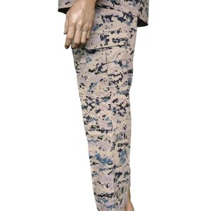 ACU Military Field Training Uniform Twill And Rip Stop Fabric Cotton Polyester