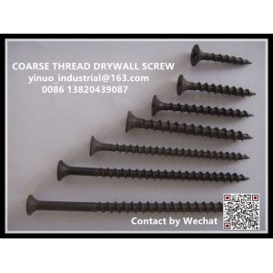 Buy cheap Top quality C1022A black self tapping gypsum screw coarse thread Drywall Screw from wholesalers