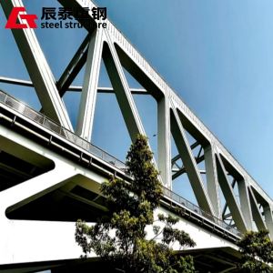 Online Guidance Steel Cable Bridge Semi Permanent Lightweight