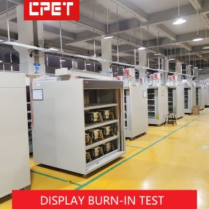 Automotive Center Console Display System Screen Burning Aging Test Cabinet with