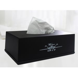 Office Waterproof Table Decorative Rectangular Tissue Box