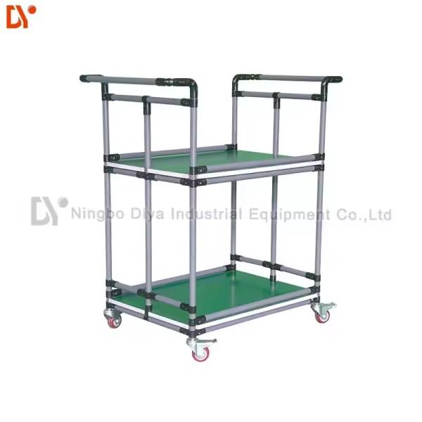 Good Quality Black Double Metal Joint For Lean Pipe Workbench