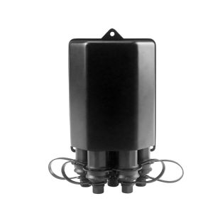 Wholesale Black Waterproof SC Fiber Optic Distribution Box With Optitap Adapter Type And IP68 Protection Level from china suppliers