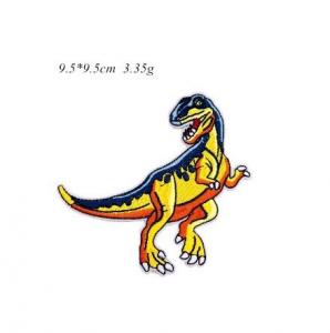 China Embroidery patch embroidery dinosaur patch hot fix patch on sale