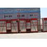 Painted / Hot Dipped Zinc Construction Hoist Rental 1000kg  - 3200kg for sale