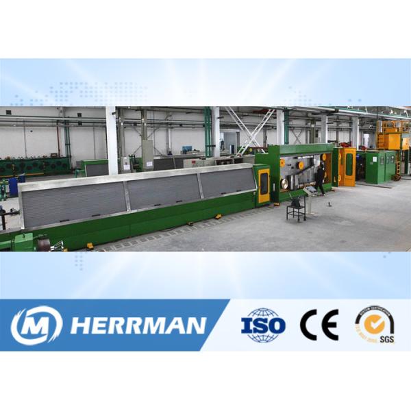 Quality Copper Rod Drawing Machine with Continuous Annealing and Double Spooler for sale