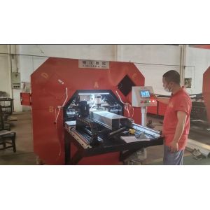 Electric Punching And Saw Cutting Machine Max. Processing Length 6000mm