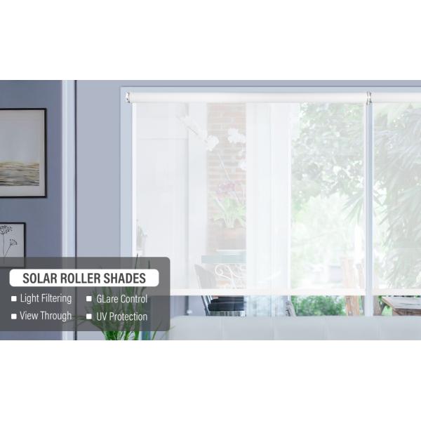 Fire Retardant Polyester Roller Blinds Solar Sunscreen Roller Blind Sunscreen Fabric