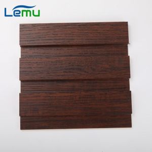 Wholesale Slat Interiored Nano PVC Wood Effect Indoor Fluted Wall Panel for Household Decoration from china suppliers