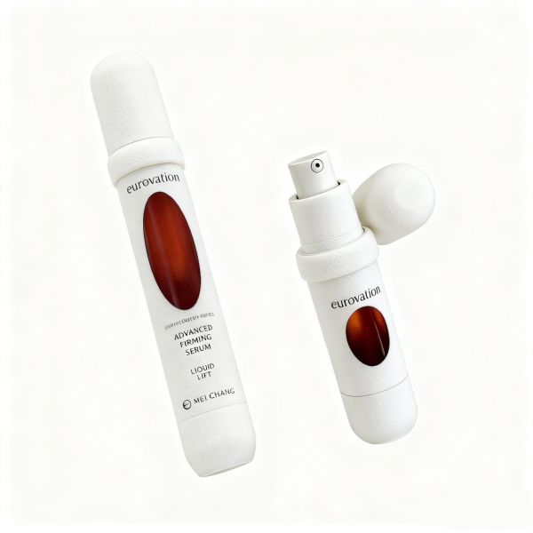 Multi-Capacity Pill-Shaped Airless Bottle with Airless Freshness-Locking Technology and Eco-Compliant Materials for Skincare and Serum Packaging