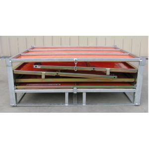 Solids Foldable Pallet Container / Rigid Intermediate Bulk Containers PP Panel