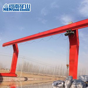 China High Technique Remote Control Electric Hoist Gantry Crane Single Beam L Type on sale