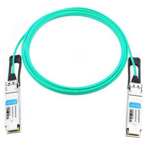 Wholesale Brocade QSFP28-100G-AOC3M Compatible 3m (10ft) 100G QSFP28 to QSFP28 Active Optical Cable from china suppliers