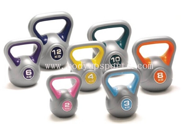 Various Color Fitness Equipment Kettlebells For Full Body Workouts