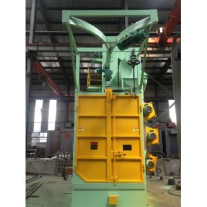Overhead Rail Hook Shot Blasting Machine High Efficiency For Oil Tank Propane
