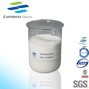Netural Size Alkyl AKD Emulsion Good Solubility Electrostatic Autographic