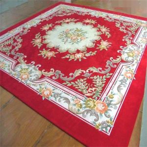 Traditional Handmade Woollen Carpet , Hand Tufted New Zealand Wool Rug