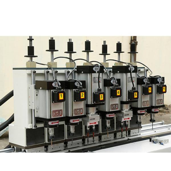 Aluminium Window Door Production Equipment Multi Head Drilling Machine