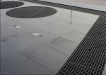 Sidewalks Steel Grating Drain Cover Rectangle / Square Mesh High Bearing