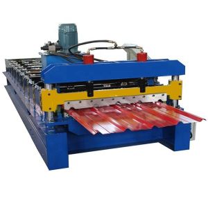 Trapezoid Hydraulic Shearing Ibr Roll Forming Machine With Automatic Control