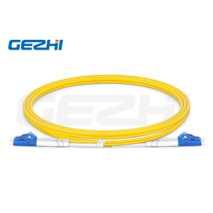 LC UPC To LC UPC Single Mode Patch Cables Duplex OS2 9/125μM 2.0mm