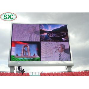 China P8 Led Stadium Advertising Boards , Sports Perimeter Led Display 6000cd Brightness on sale