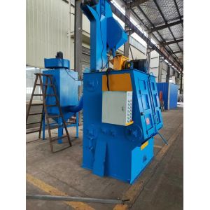Small Crawler Shot Blasting Machine With Automatic Loading And Unloading