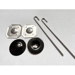 UV Coated Solar Panel Mesh Wire Hooks For Firming Exclusion Kit Bird Barrier