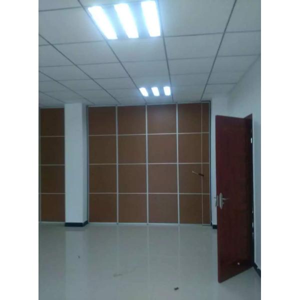 Melamine Surface Operable Sliding Doors / Folding Room Dividers for Hotel