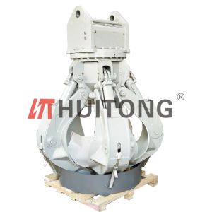Huitong Excavator Orange Peel Grab for 37-46 Ton Excavators for Scrap / Waste
