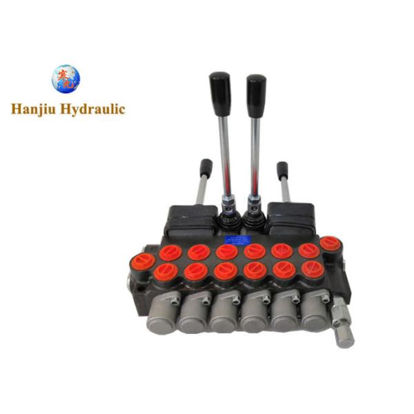 Float Function 2 Spool 40 Liters Monoblock Valves 3/8" Spring Return