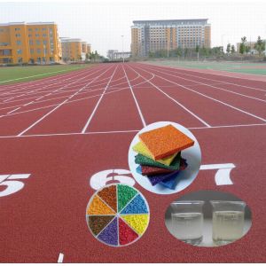 Liquid PU Glue Durable Polyurethane Binder For Rubber Crumb