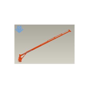 4t30m Electric Hydraulic Telescopic Boom Marine Crane For Offshore Service