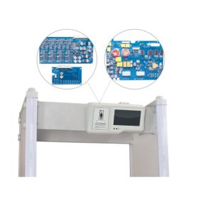 Intelligent Partition Metal Detector Gate 24 Detecting Zones For Outdoor