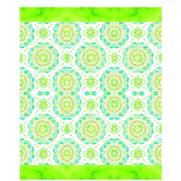 20-Count Lime Green Paper Napkins