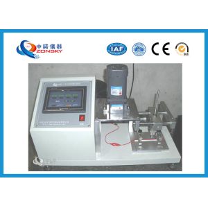 Wire Cover Abrasion Testing Equipment For Communication Cable Insulation Skin