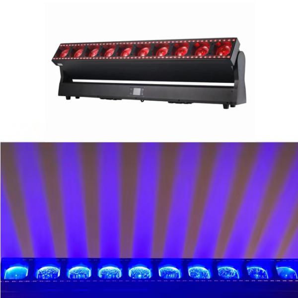 Supershow 10x60w Rgbw 4in1 Led Beam Zoom Bar Moving 10*60w Pixel Moving Zoom Bar