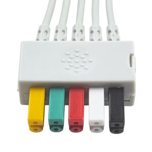 Siemens/Drager 5956359 MP03414 ECG Leadwire 5Lead ECG Detachable Cable