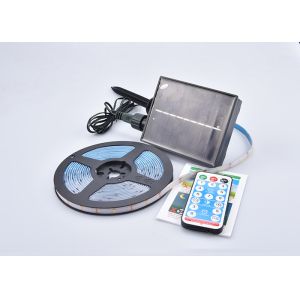 5M RGB SMD 2835 150 LEDs Solar Powered Led Strip Light