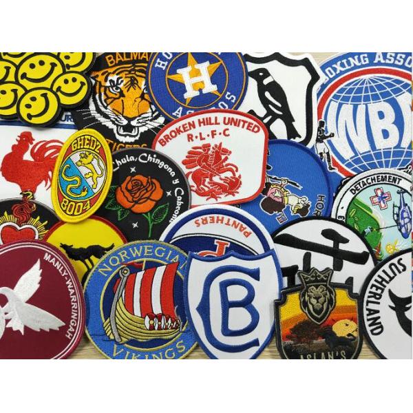 Morale Hook Loop LE LUC Custom Embroidered Patch Customized Logo For Uniform