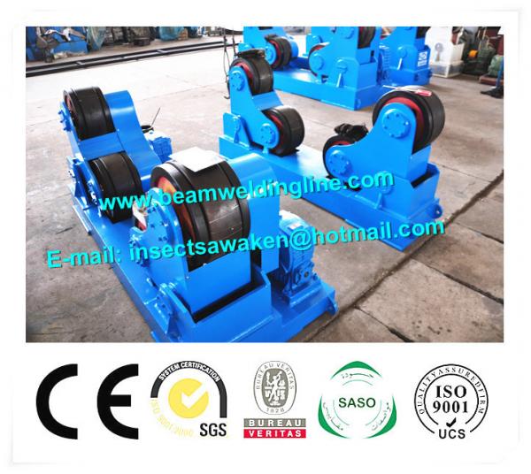 Quality Self Aligning Rotator / Pipe Weld Rotator With PU Roller For Boiler Industry for sale