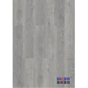Elegant Mist Grey Click Stone Plastic Composite Flooring 0.3-0.6mm GKBM Greenpy
