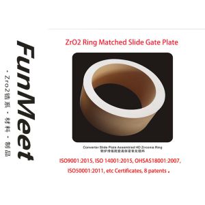 Buy cheap Ring Shape Zirconia Insert for Slide Gate Plate from wholesalers