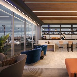 Cafe Canteen Walnut Veneer Ceiling Tile 2/2/0.5mm Microperforated Acoustic