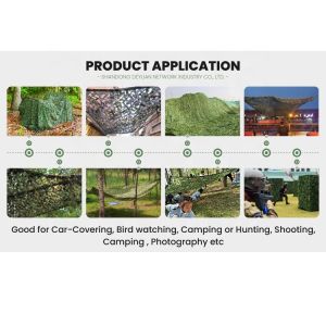 High quality military army camo net fire retardant camouflage netting