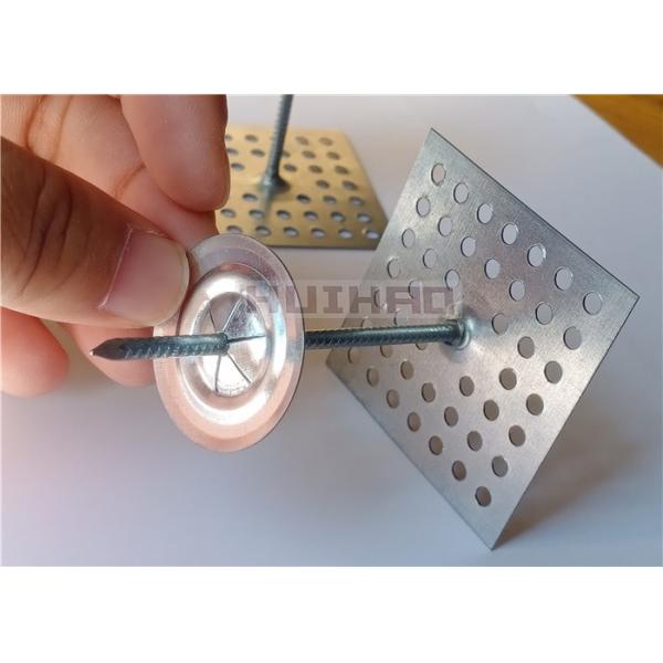 75mm Insulation Hangers With Perforated Base Fixing Insulation Material To Wall