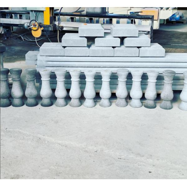 High Efficiency CNC Two Pcs Baluster Cutting Machine For Kingpost , Roadblock