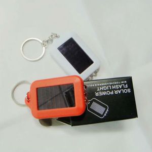 Promotional Solar Key Chain Solar Educational Toys ABS Material