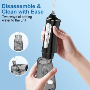 300 ml Water Tank Capacity Portable Cordless Rechargeable Oral Water Flosser for