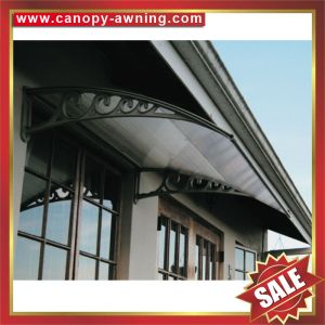 excellent house villa window door rain sun polycarbonate pc diy canopy canopies